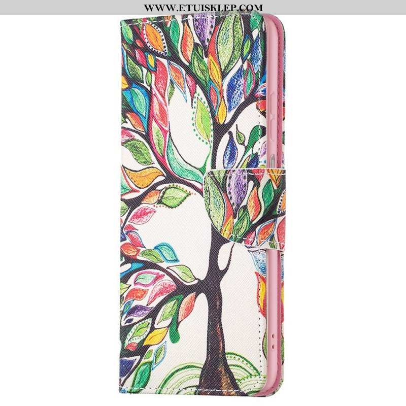 Etui Folio do Samsung Galaxy M53 5G Drzewo